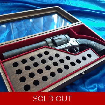Colt 45 Single Action Army Display Case